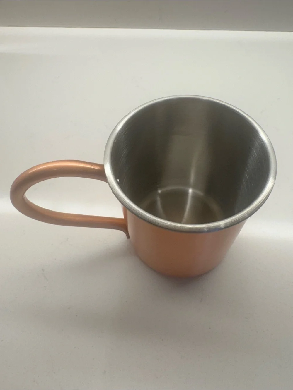Tito's Copper-Colored Moscow Mule Mug with Handle